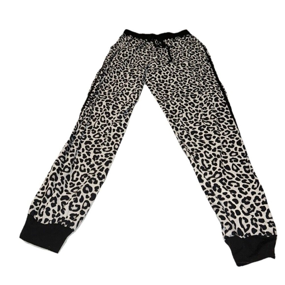 Jess Lea Drawstring Animal Print Medium Lounge Jogger Multicolor Pants